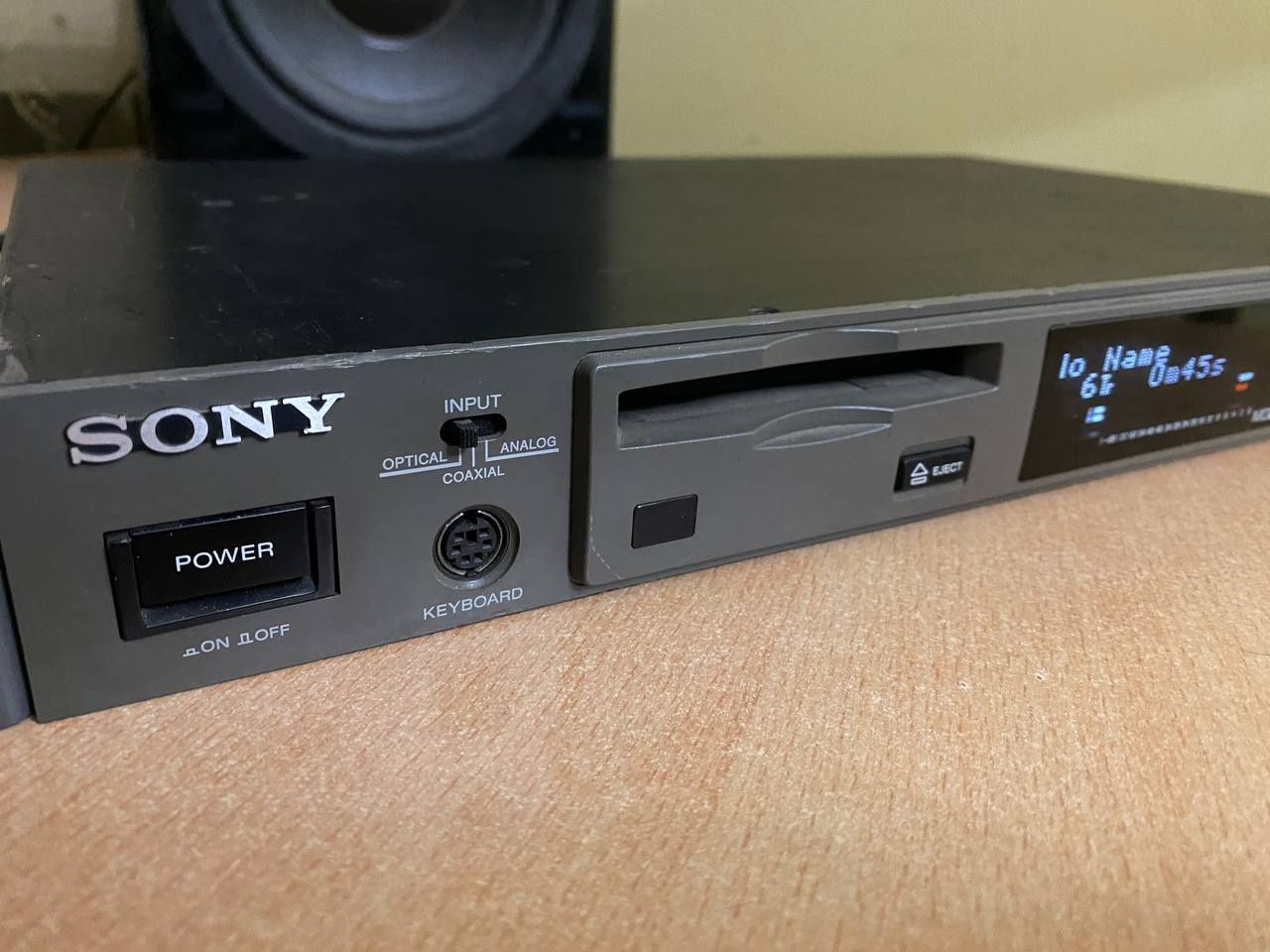 Sony mds e-10 мини диск проигрыватель