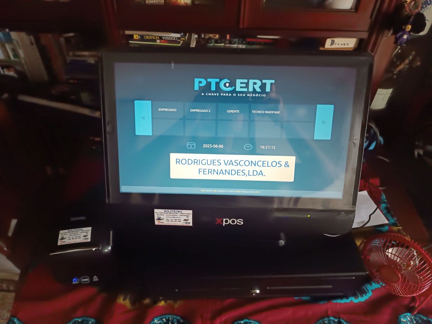 Sistema POS Completo - Pronto para instalação

Terminal XPOS GL‑U2 (In
