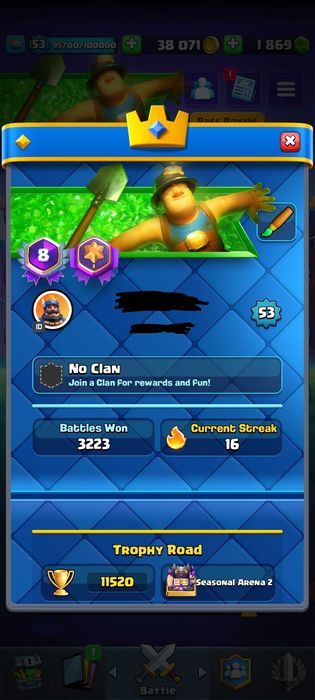 Аккаунт Clash Royale