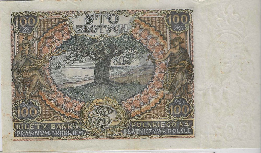 100 złotych 1934 rok