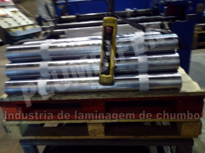 Rolo de chumbo laminado, para salas de raio x e TAC