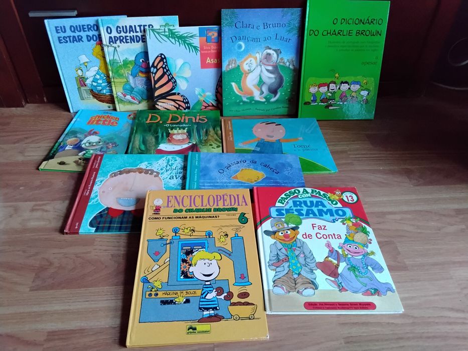 Livros infantis e revistas
