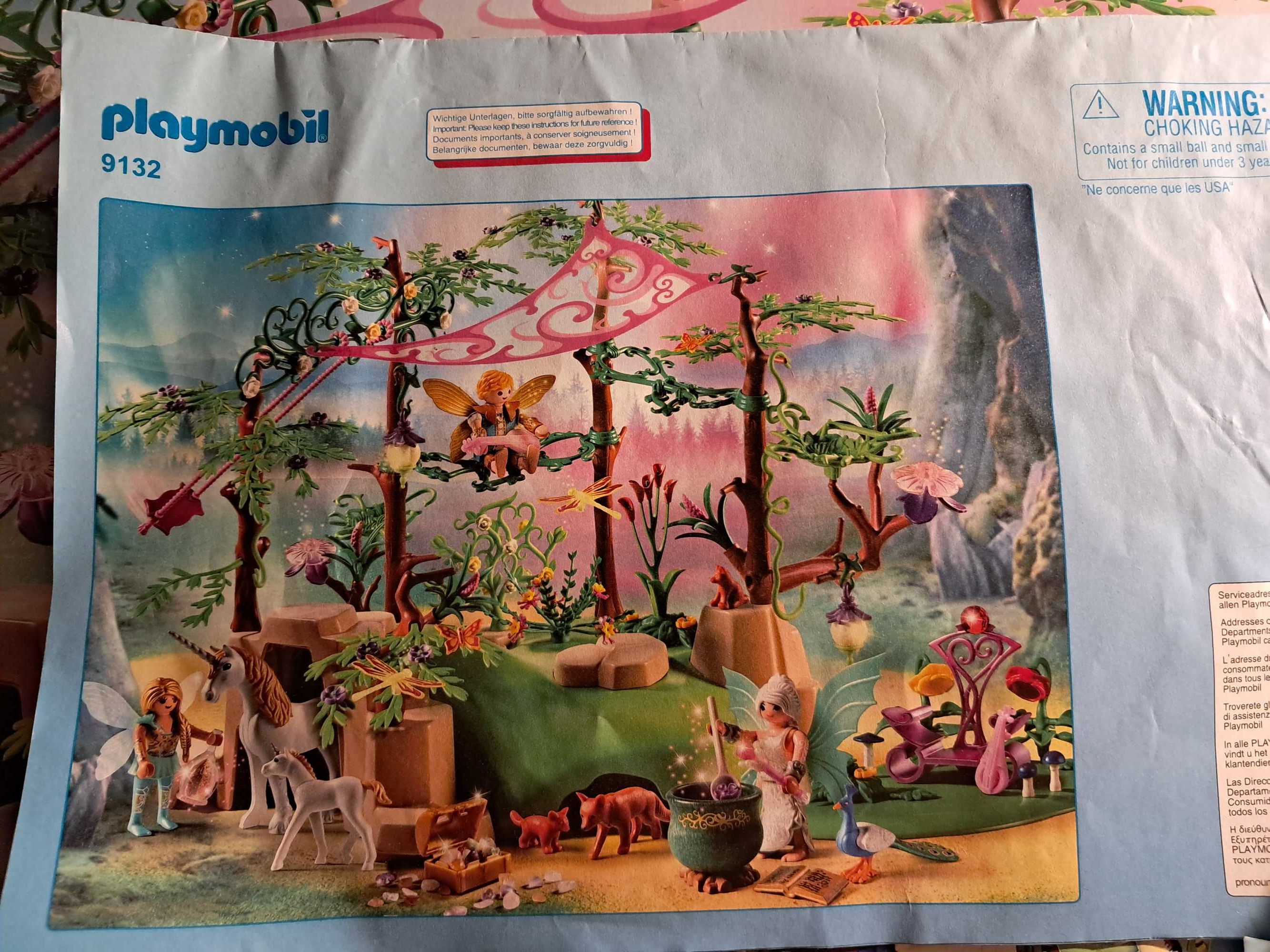 Playmobil, klocki Magiczny las wróżek, 9132