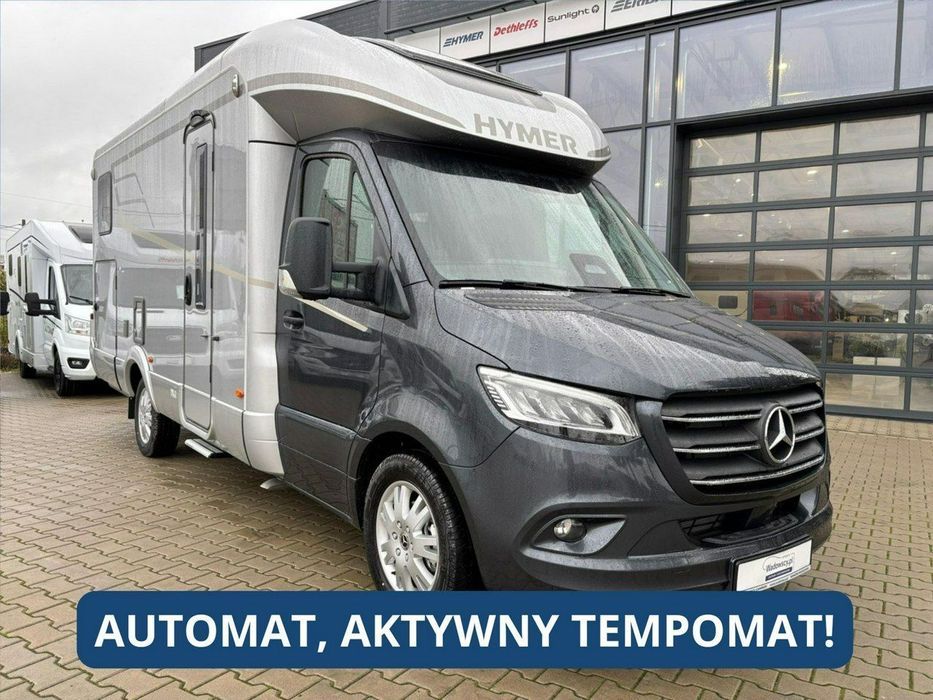 Hymer-Eriba B-MC T600  Elegancka, luksusowa, 4 osobowa półintegra HYMER!! WARSZAWA!!