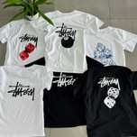 Футболка Stussy - Стуси - Різні принти - Бавовна 100% BIG Logo