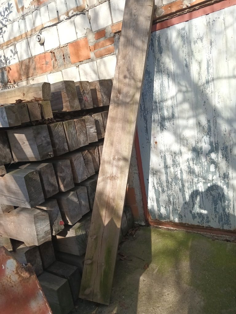 Kantówki (Podkłady) drewniane 120x240