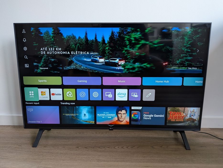 TV LG 43" 4K UHD - Modelo 43UR78006LK | Como Nova