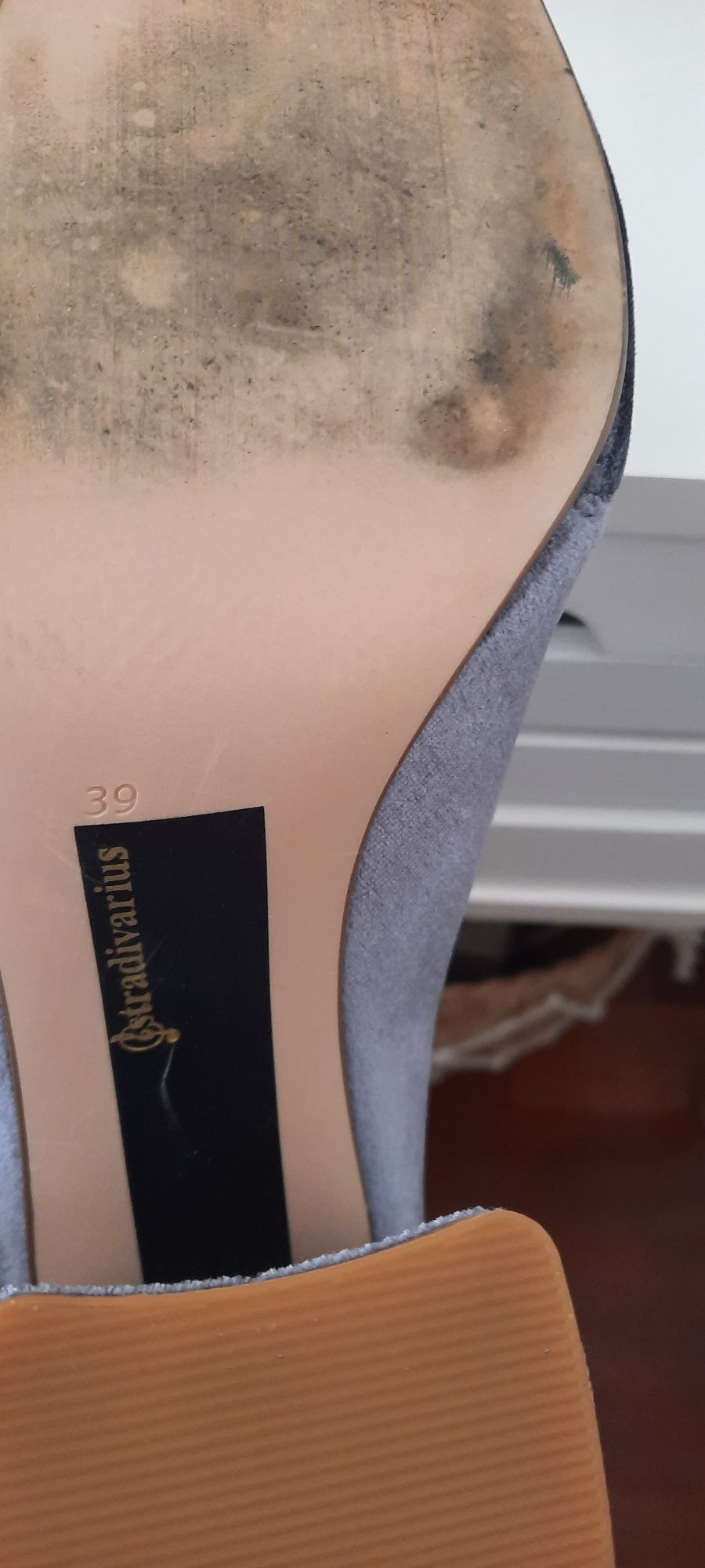 Botins veludo tamanho 39 Stradivarius