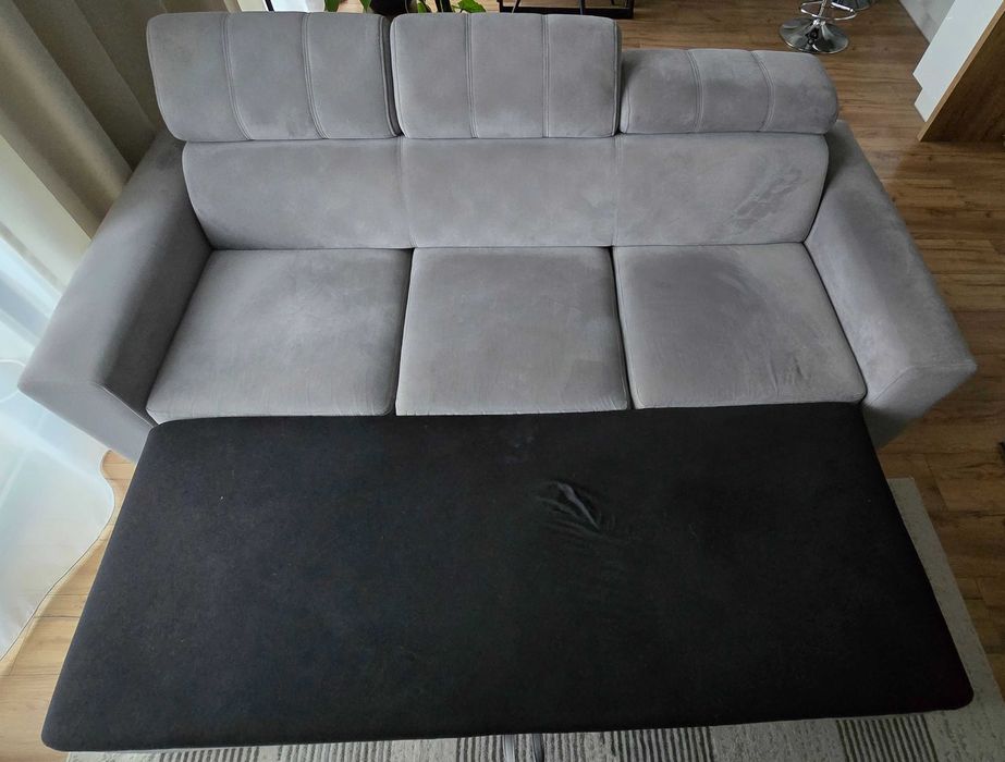 Sofa rozkładana + Sofa ze skrzynią