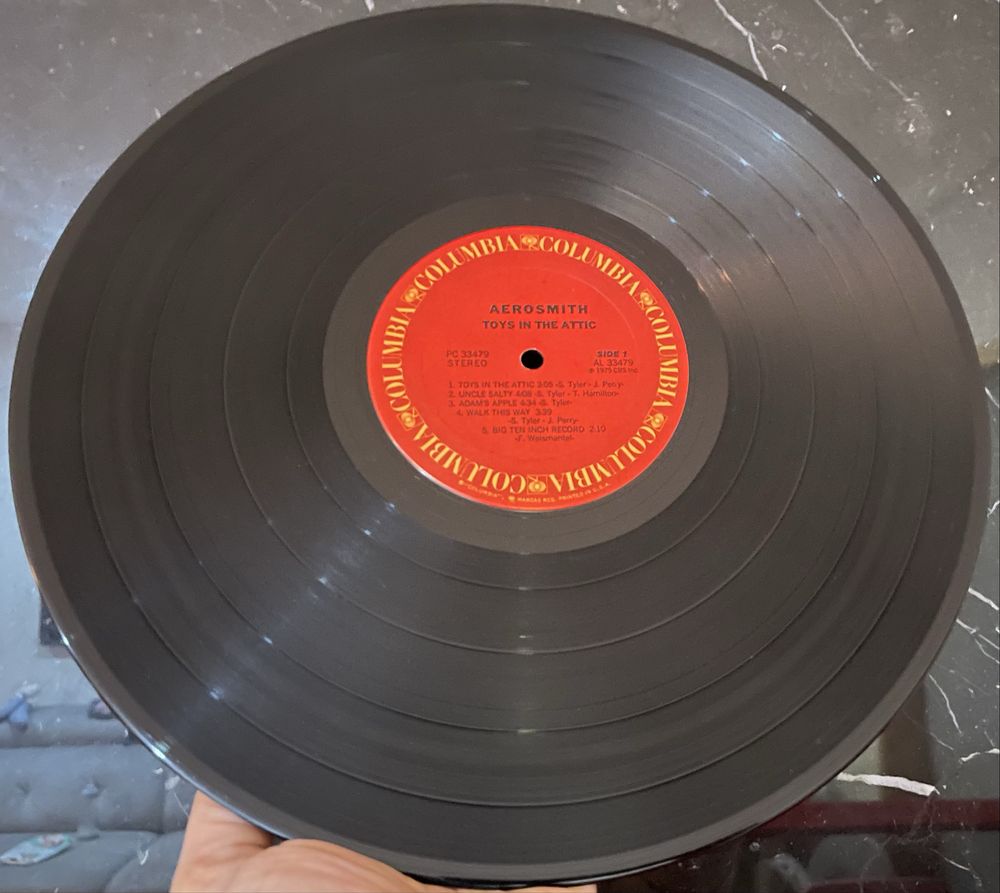 Vinil LP - Aerosmith – Toys in the Attic (First Press 1975, US)
