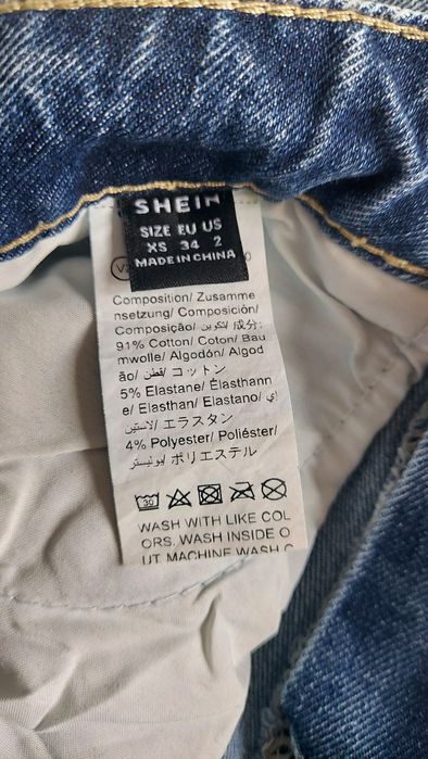 Spodnie dzinsy niebieskie