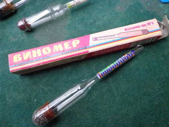 Ореометр. Виномер СССР