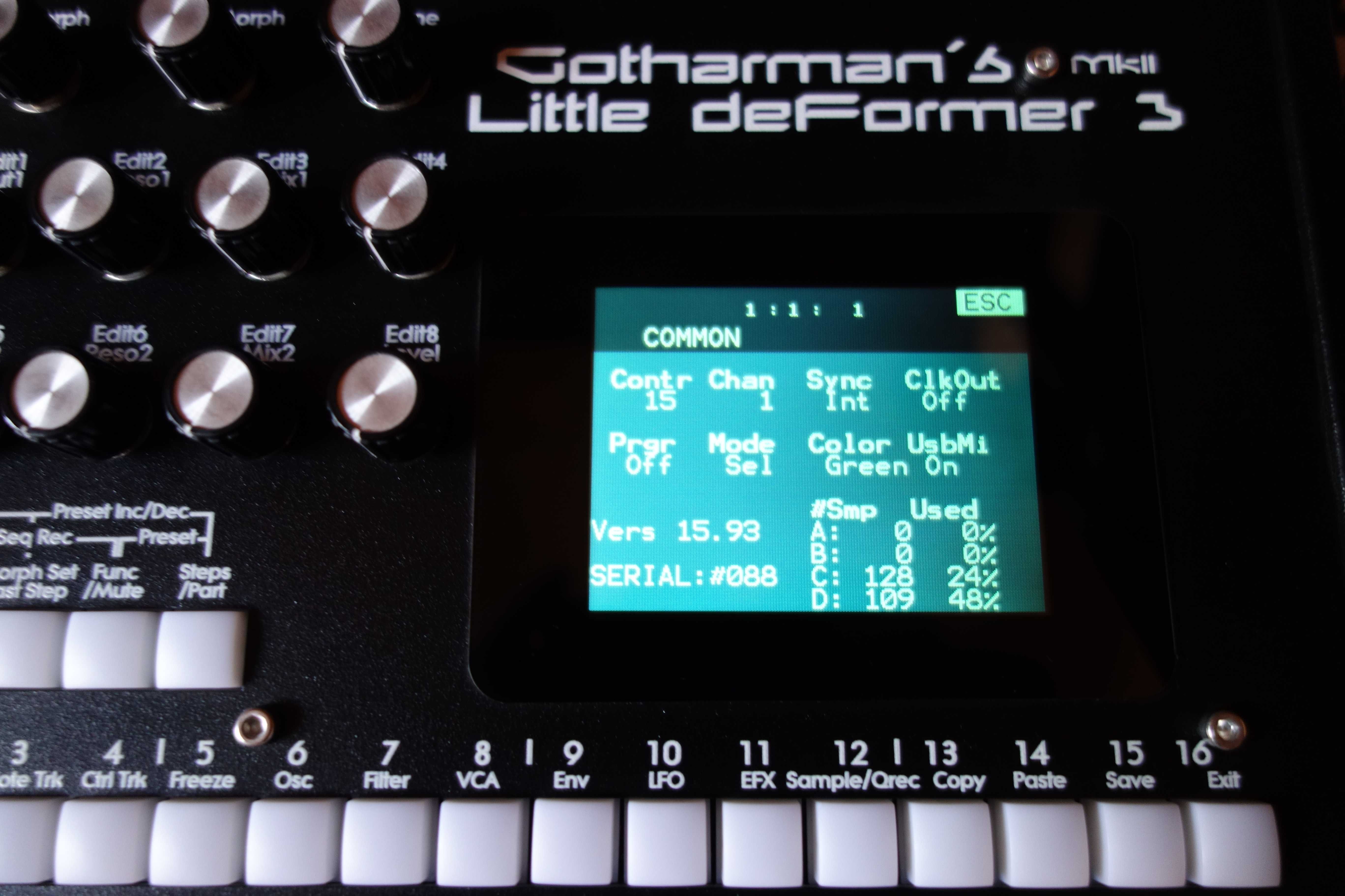 Gotharman LD3 MK2 "maxed out" com equipamento completo