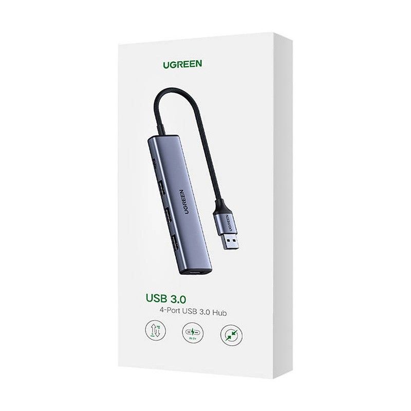 HUB Adapter 5W1 USB - 4X USB 3.0 Ugreen CM473