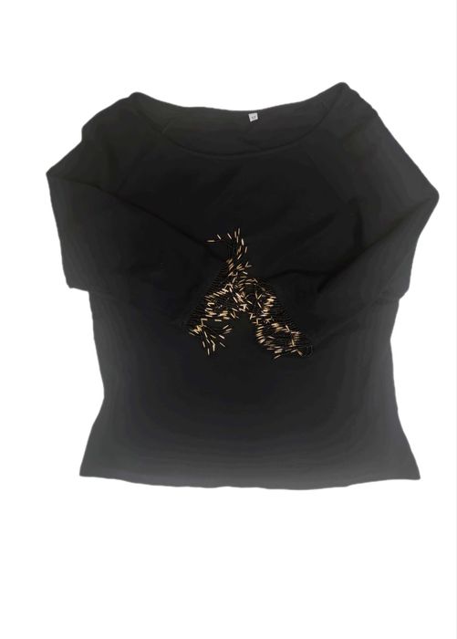 Komplet* spódniczka + bluzka * koraliki NA OKAZJĘ r. M