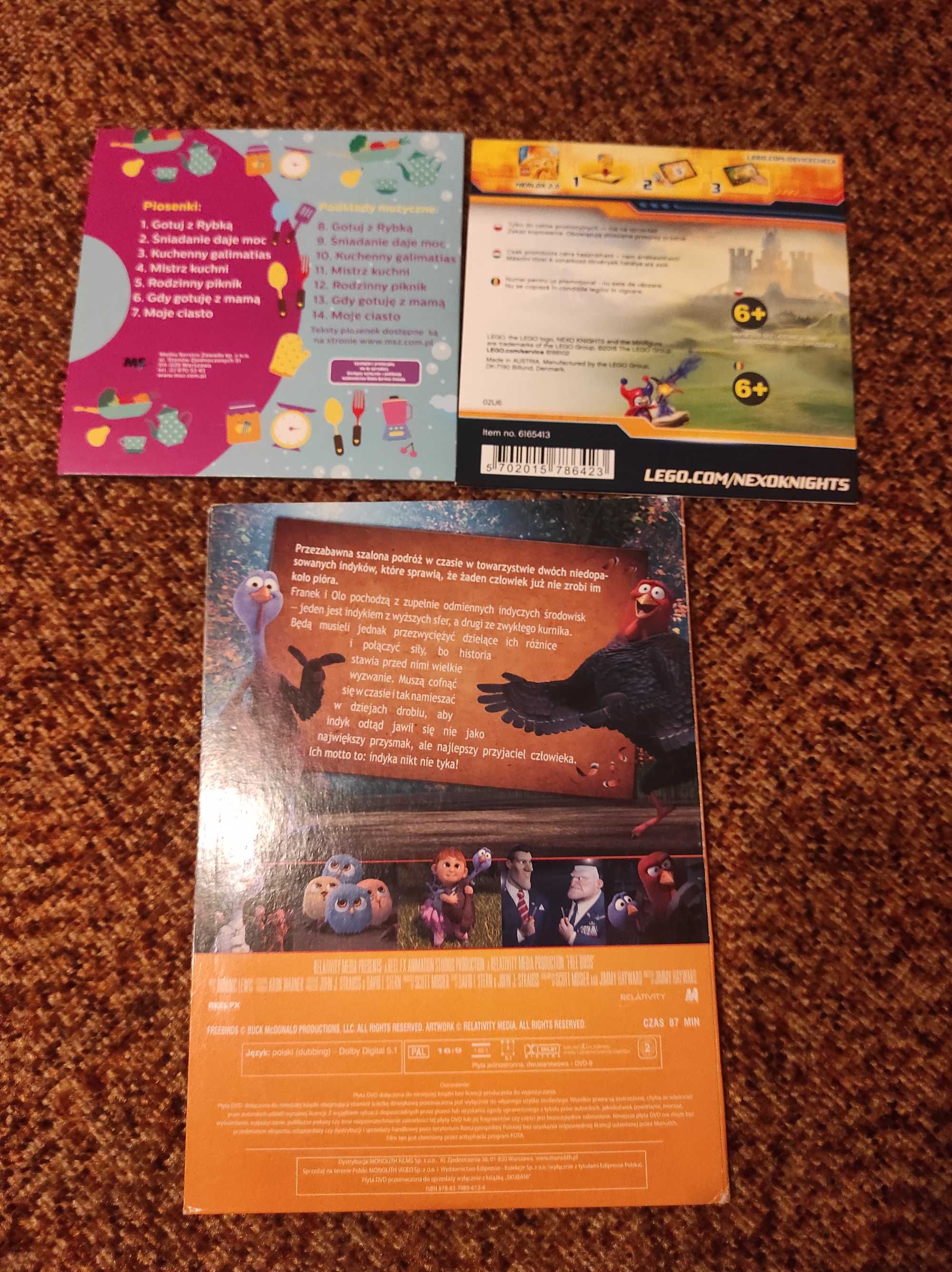 Film DVD "Skubani NIE CHCEM ALE LECEM" plus dwie płyty