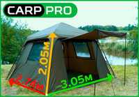 НОВЫЙ Шатер карповый Палатка Carp Pro Maxi Shelter 305x274x203 см