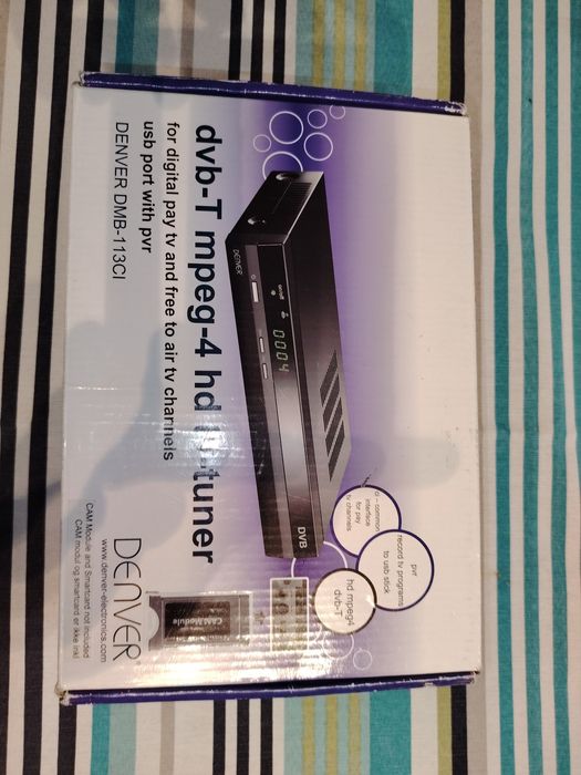 Dekoder tv naziemna na działkę domek itp.