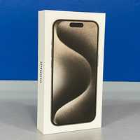 Apple iPhone 15 Pro 256GB (Natural Titanium) NOVO - 3 ANOS DE GARANTIA