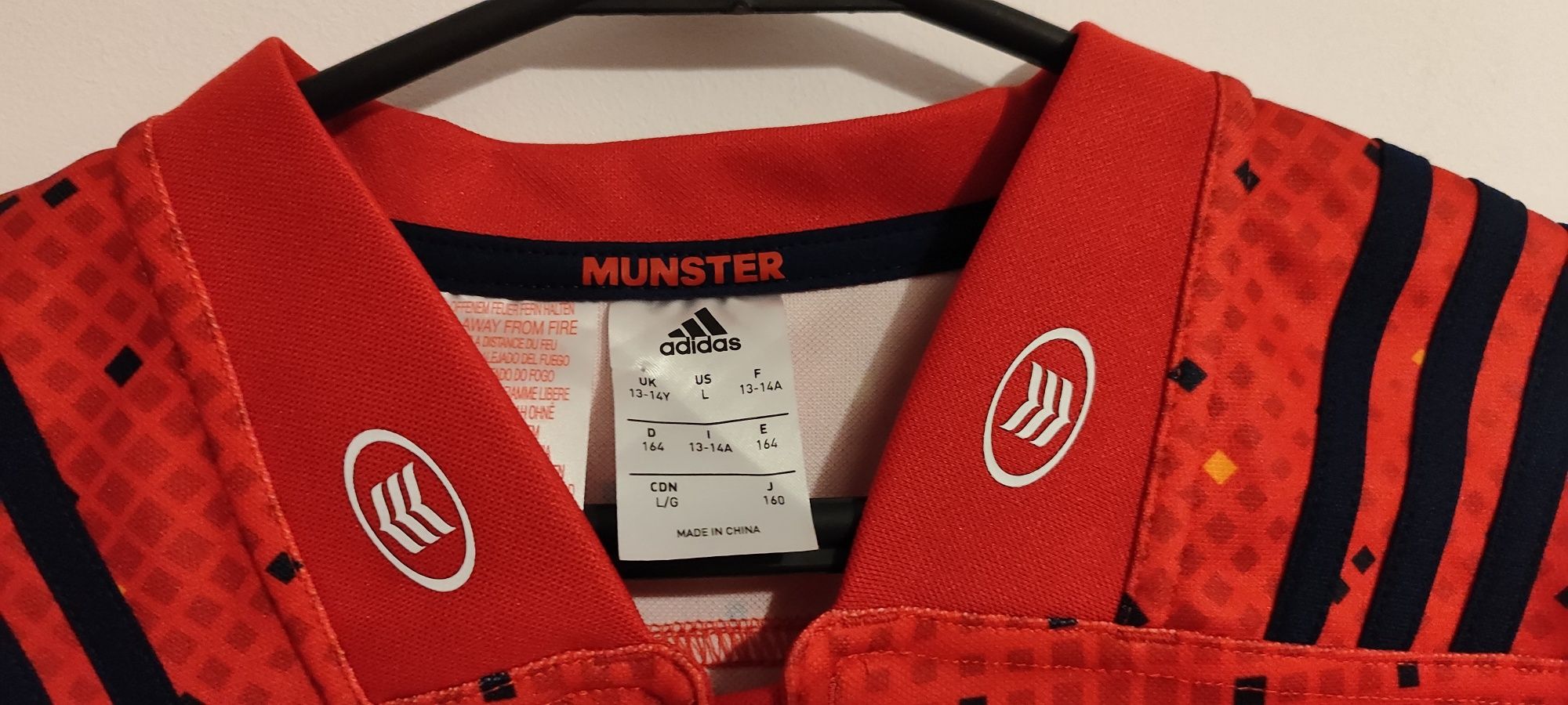 Koszulka Munster Rugby Adidas - unikat !