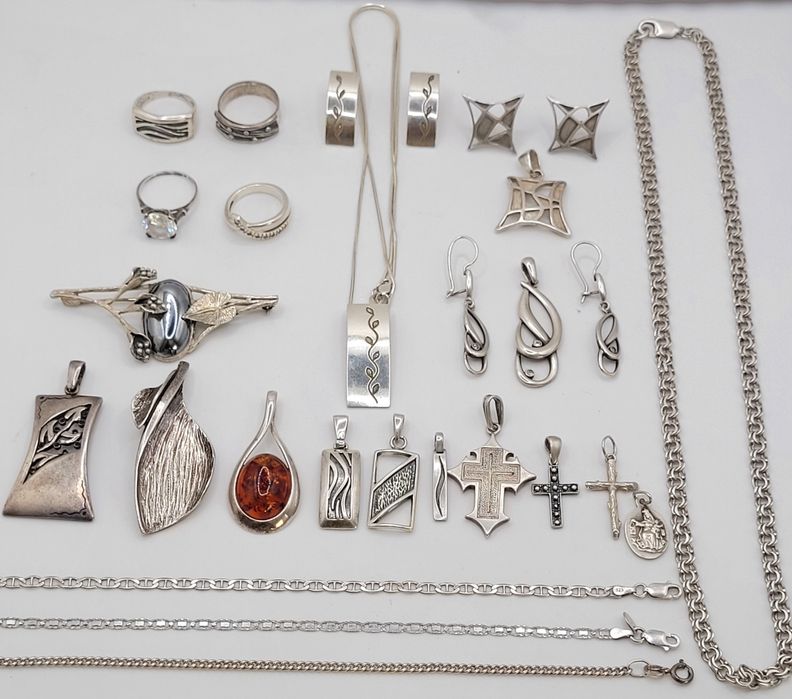 Zestaw Srebra 108 gram!  (6 zł za gram )