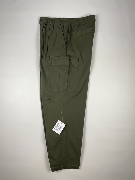 Штани Topman Wide Leg Cargo (M) чорні хакі чоловічі карго широкі