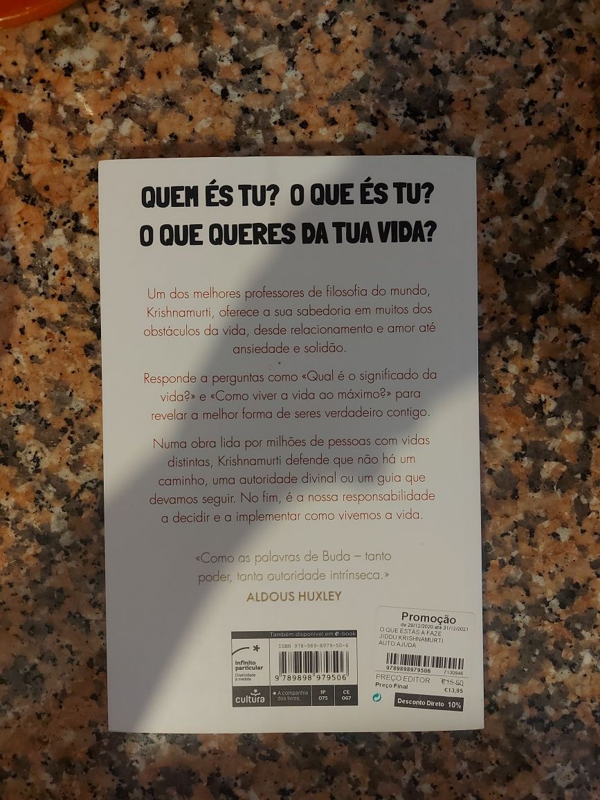 O que estás a fazer com a tua vida? - J. Krishnamurti