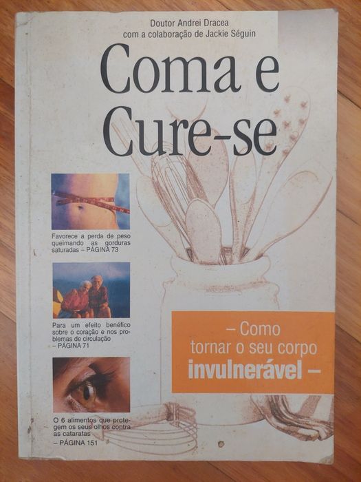 Livro Coma e Cure-se