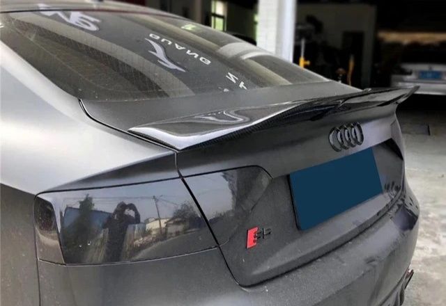 Audi A5 8T Coupé Lotka Spoiler Dokładka Czarny Połysk