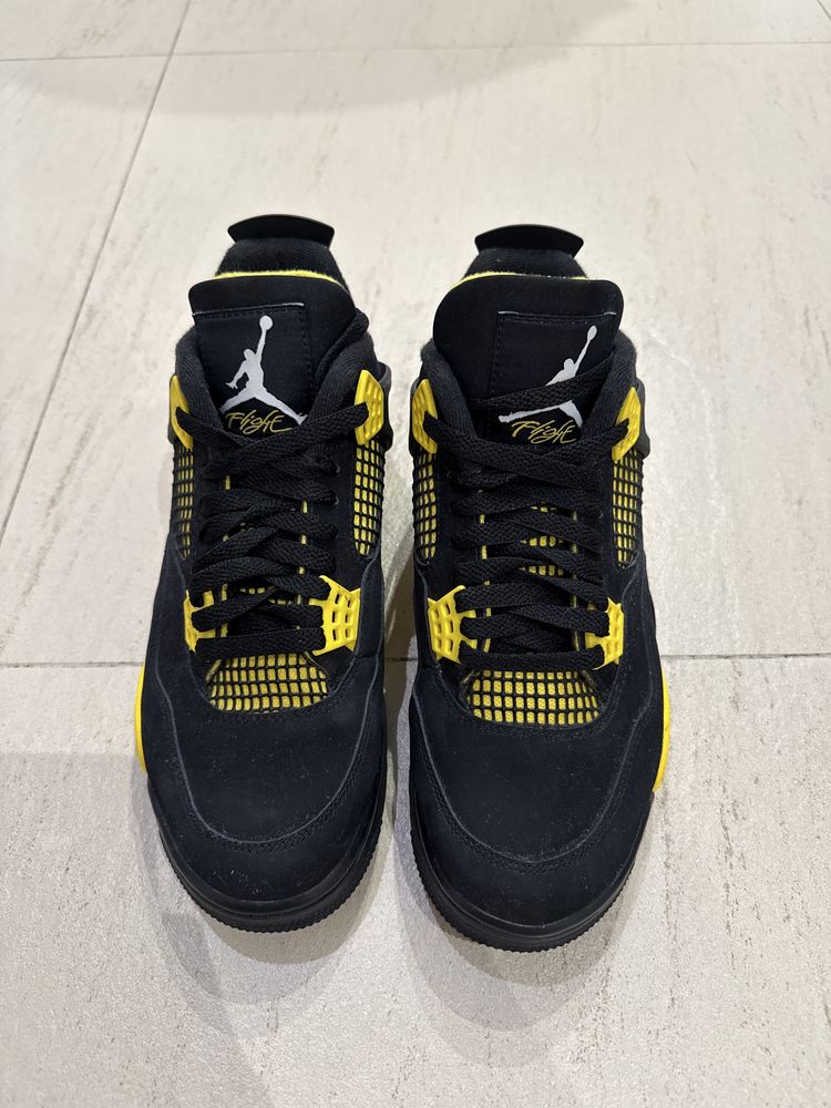 Nike air jordan 4 yellow