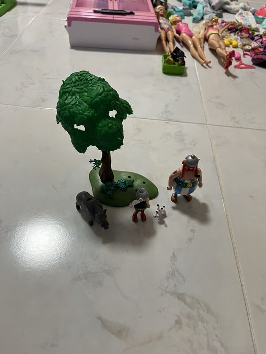 Playmobil - Astérix a caça do javali com árvore giratória