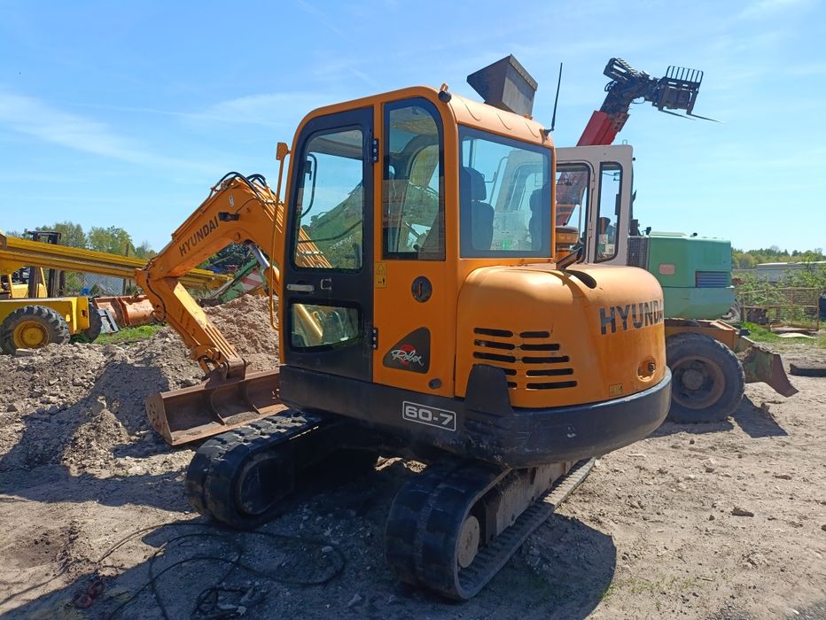 Minikoparka Hyundai 6 ton  jak JCB cat możliwość zamiany zamienię