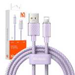 Kabel USB do iPhone Lightning 3A 1.2m fioletowy Mcdodo