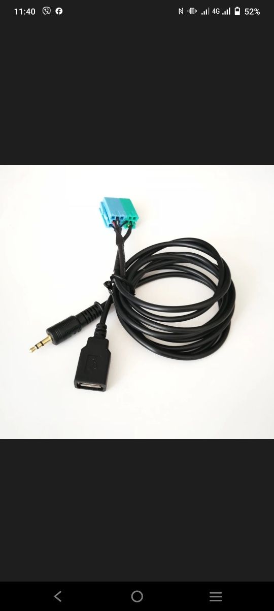 Кабель адаптер 20Pin AUX/USB для Hyundai KIA

AUX/USB plug to ISO 20Pi