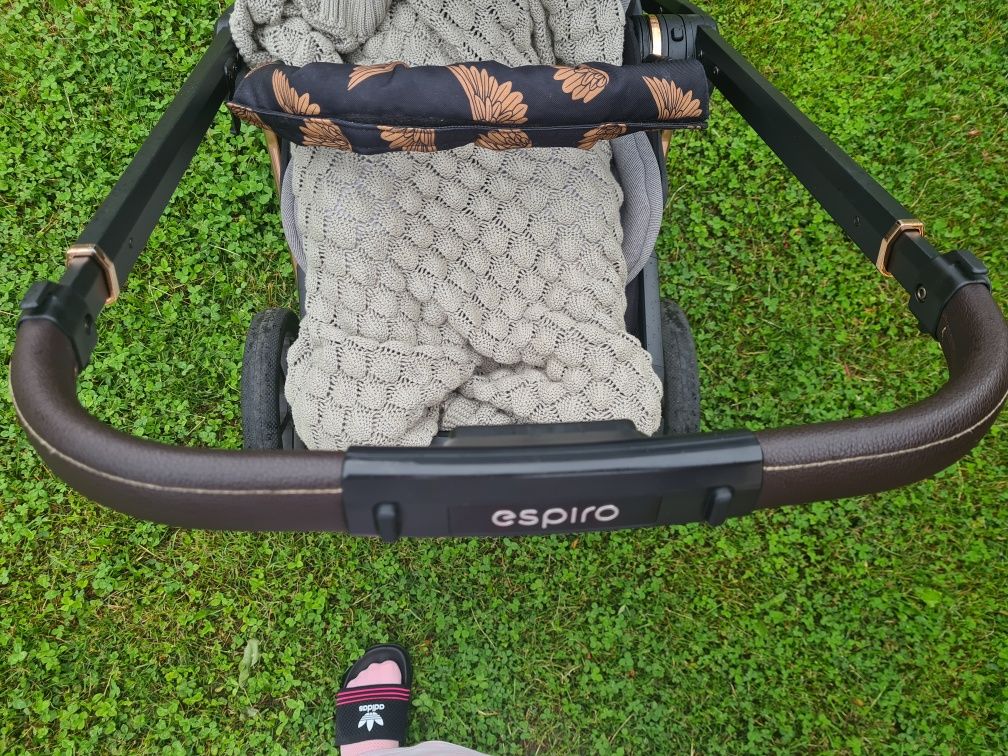 Wózek Espiro Miloo 2w1 Luxury Green + Adapter GRATIS