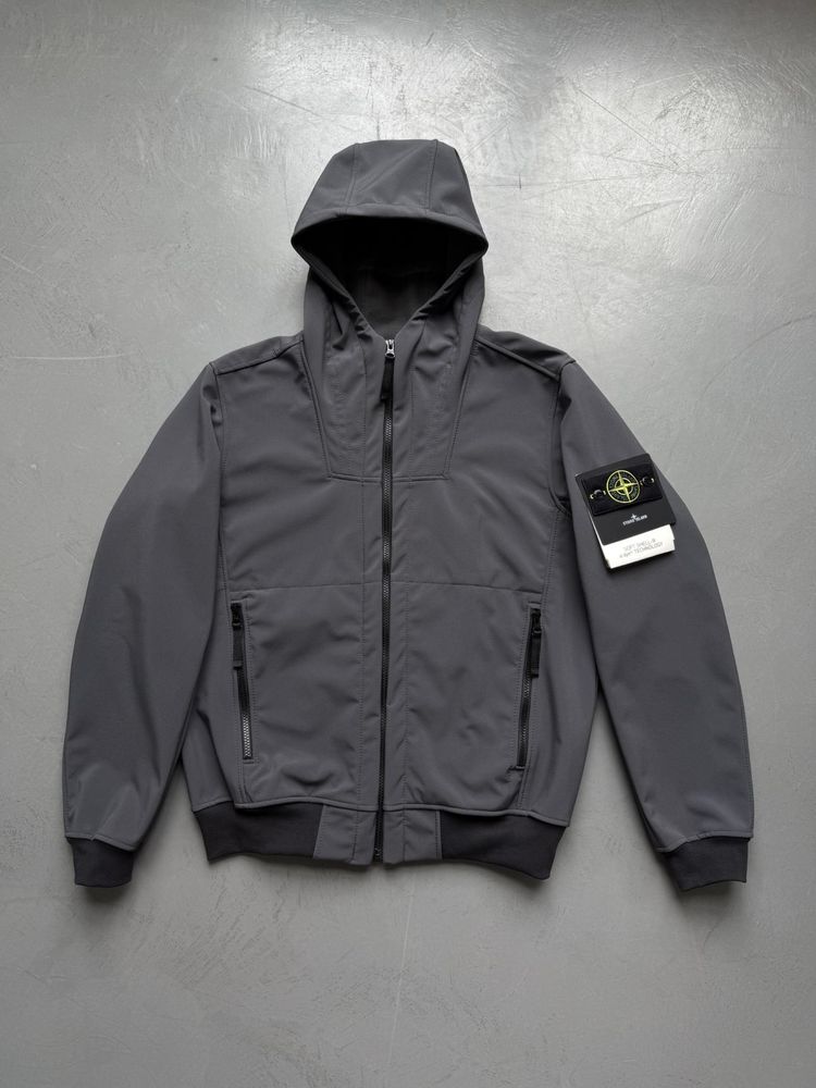 БЕЗ ПЕРЕДОПЛАТИ | STONE ISLAND softshell куртка стон айленд софтшел