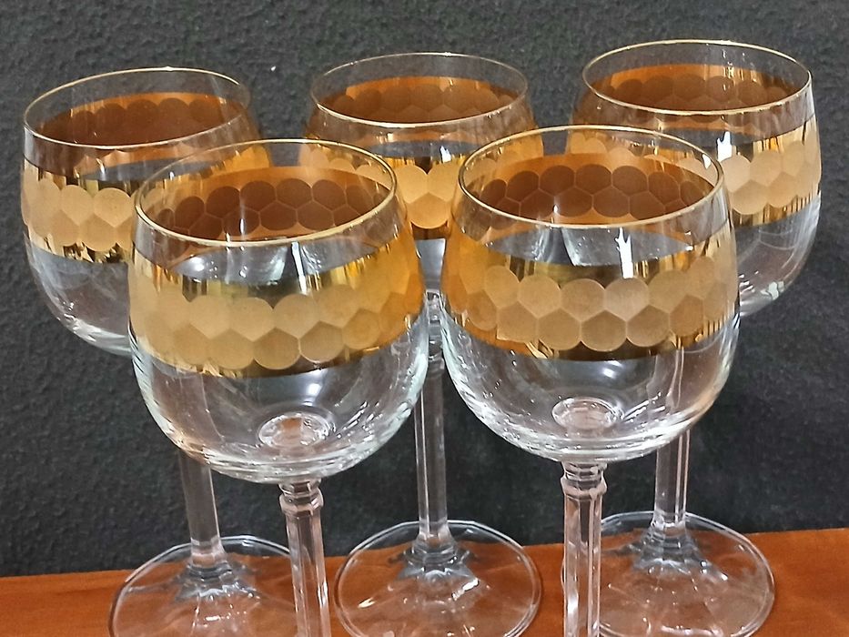 бокалы фужеры богемия чехословакия