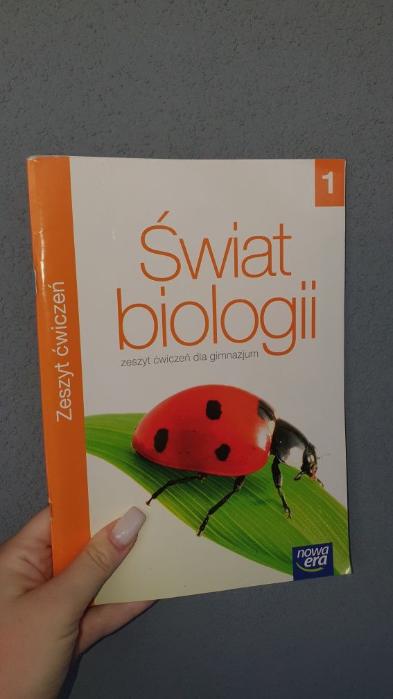 Świat biologii 1 zeszyt ćwiczeń dla gimnazjum