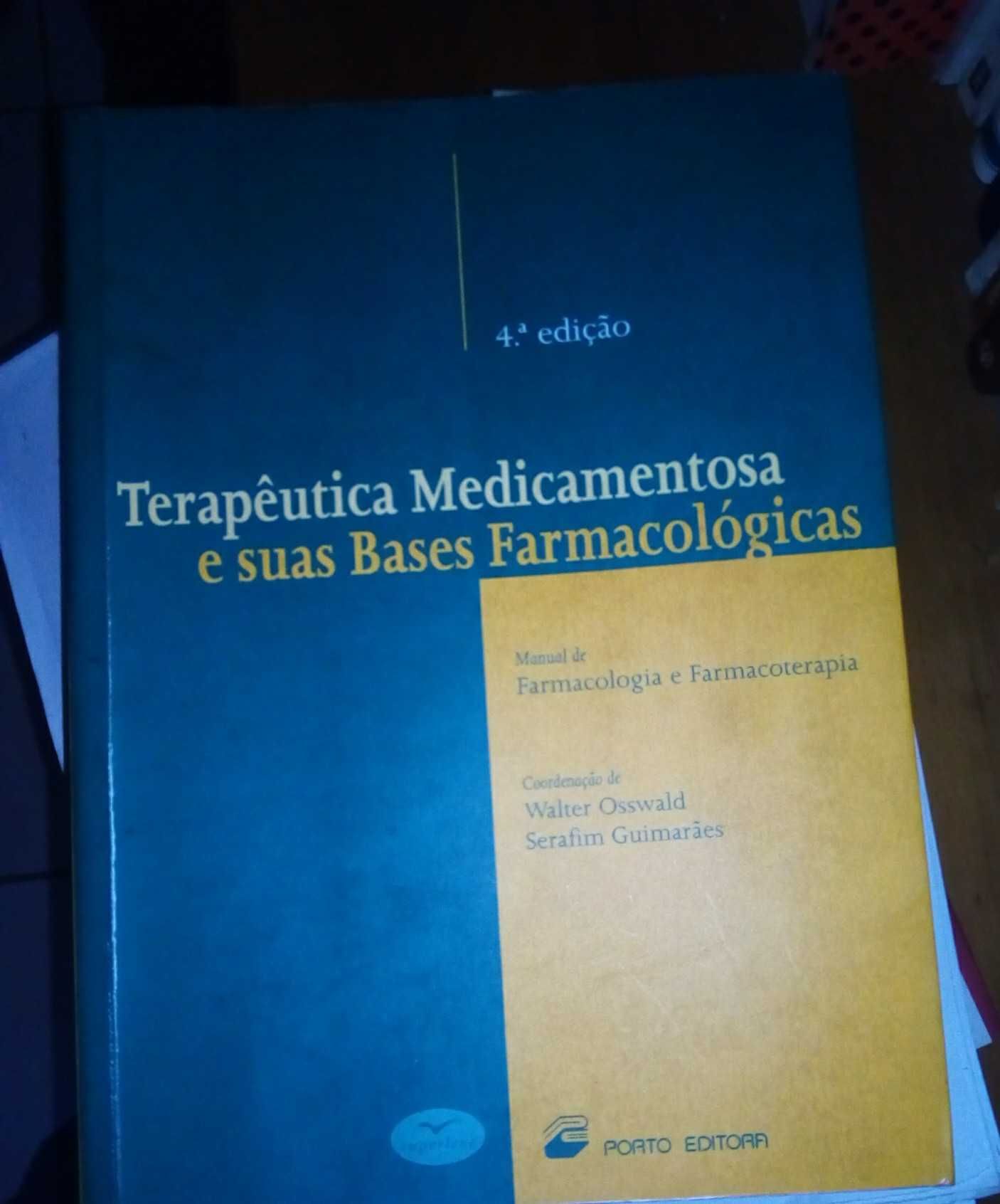 Livro "Terapêutica medicamentosa e suas bases farmacológicas"