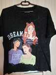 Bluzka rozmiar S Reserved czarna z napisem Dream Team