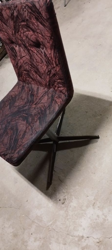 Krzesło obrotowe fotel PRL