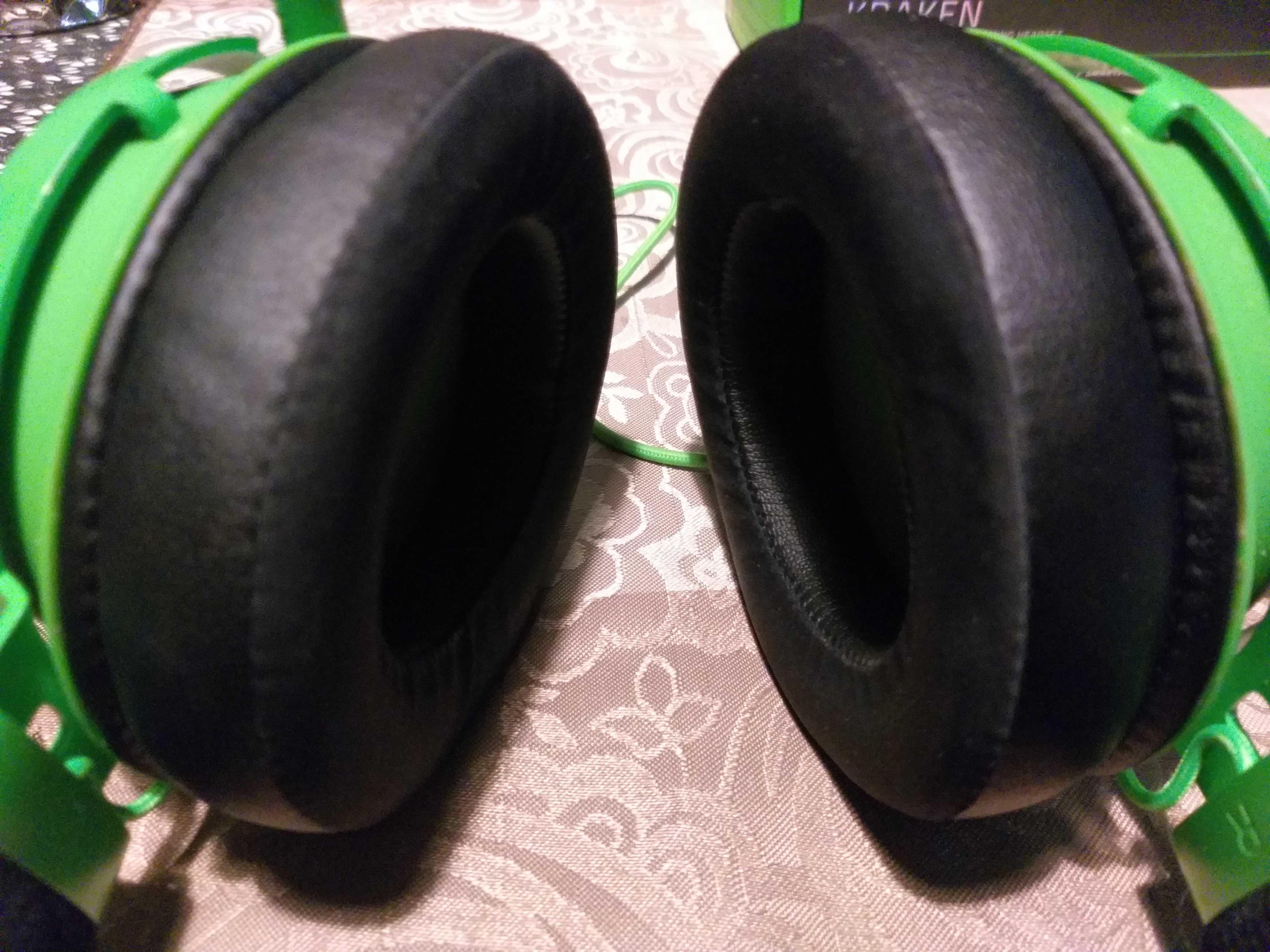 Słuchawki nauszne Razer Kraken zielone