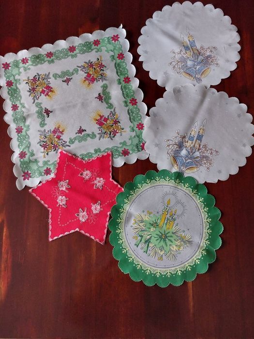 Bieżniki świąteczne szt. 9