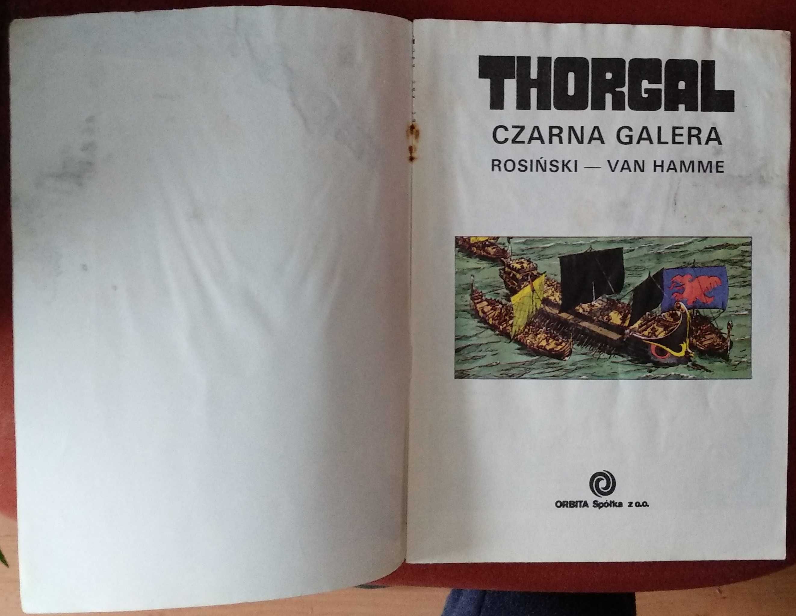 Thorgal: Czarna Galera Tom 4