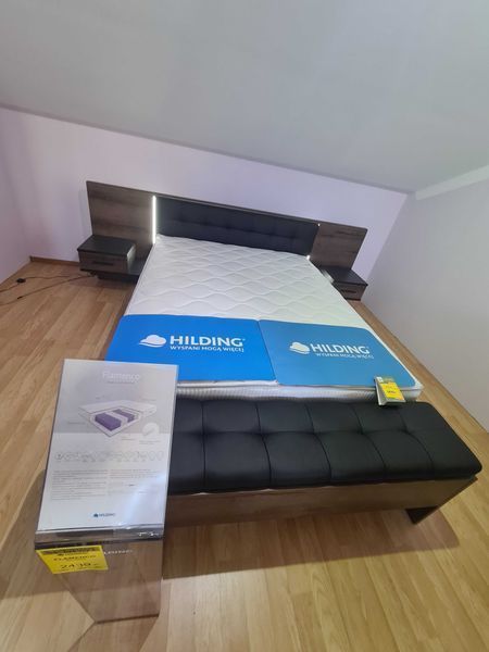 Wyprzedaż ekspozycji. Materac flamenco 160x200 HILDING