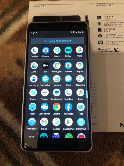 Смартфон Нокія  6.1 3.32