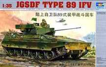 Model plastikowy pojazd japoński wóz piechoty type 89 trumpeter 1:35