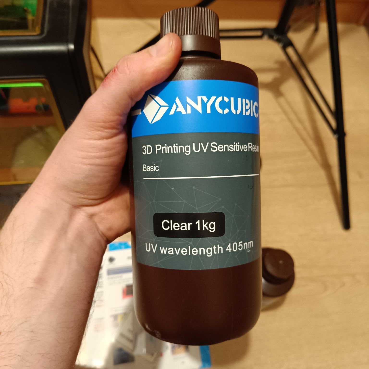 Drukarka 3D SLA - Anycubic Photon S (prawie nieużywana) + 2,2L żywice.