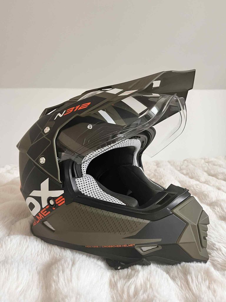 Kask enduro nowy NOX N312