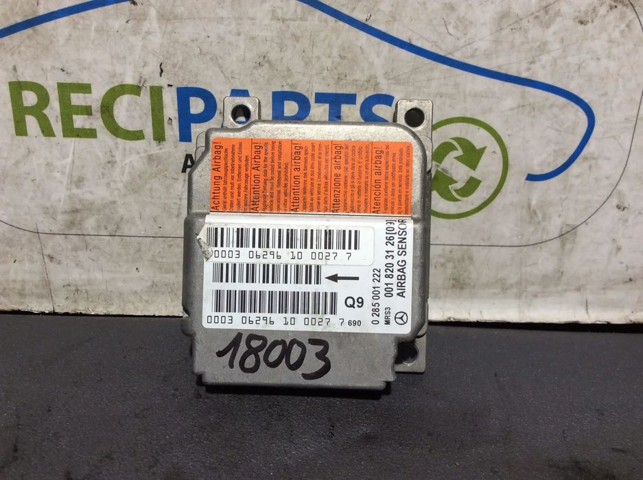 Centralina de airbag Mercedes Class A W168